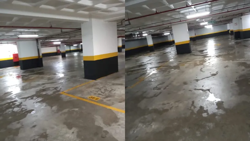 Empresa de lavagem de estacionamentos comerciais